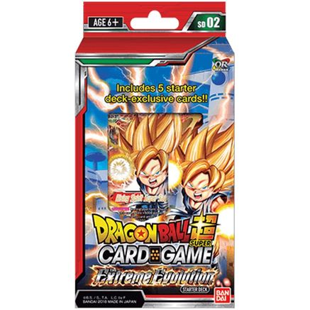 Dragon Ball Super Card Game - Extreme Evolution Starter Deck [DBS-SD02] - Good Games