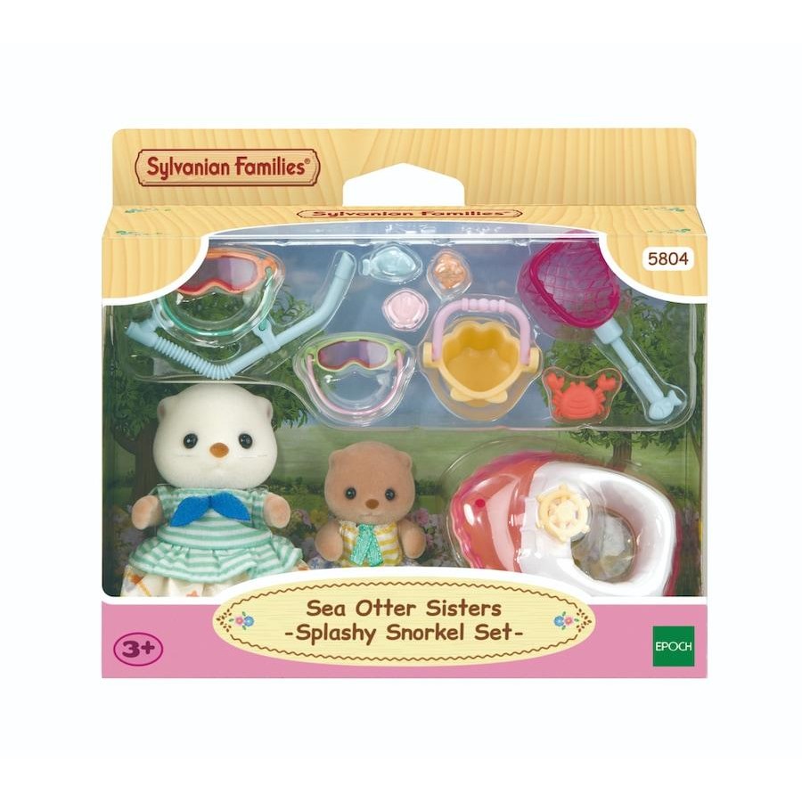 Sylvanian Families - Sea Otter Sisters - Splashy Snorkel Set