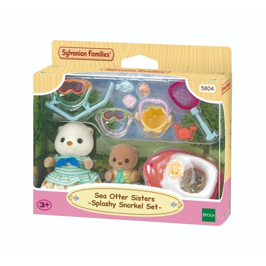 Sylvanian Families - Sea Otter Sisters - Splashy Snorkel Set