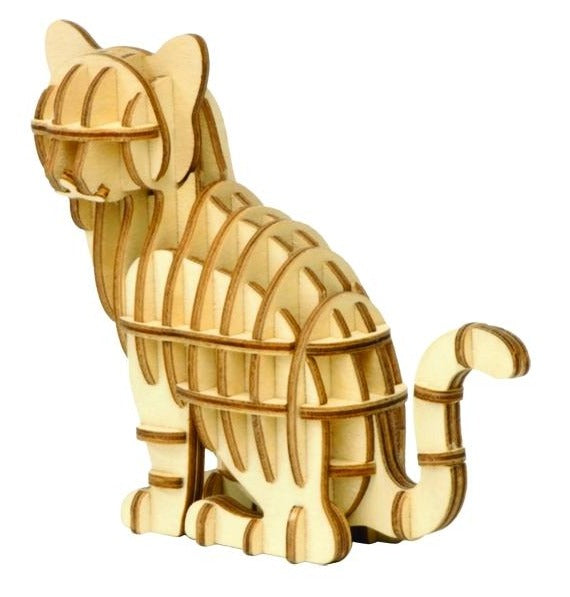Ki-gu-mi Plywood Puzzle Cat - Good Games