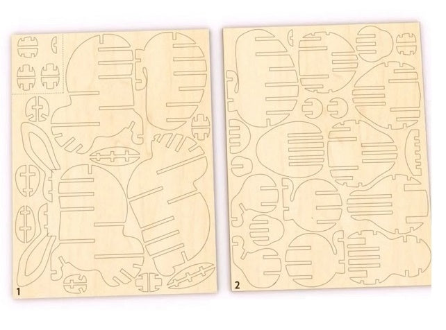 Ki-gu-mi Plywood Puzzle Cat - Good Games