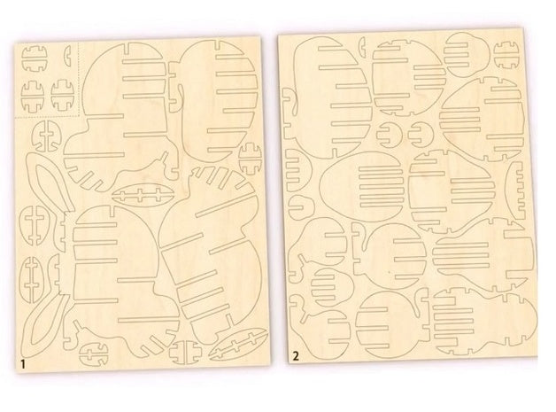 Ki-gu-mi Plywood Puzzle Panda - Good Games