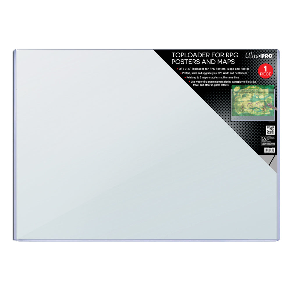 Ultra PRO - Toploader for RPG Posters and Maps 29-Inch x 21.5-Inch - Good Games