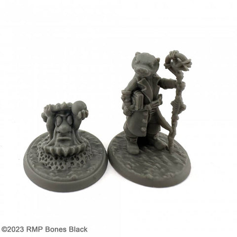 Reaper: Bones Black: Otterfolk Mage and Familiar