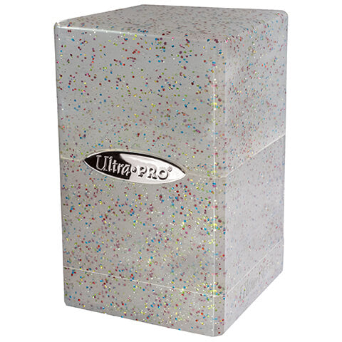 Ultra Pro - Deck Box Glitter Satin Tower 100+ - Good Games