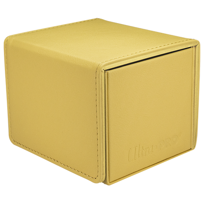 Ultra Pro Vivid Alcove Edge Deck Box - Yellow - Good Games