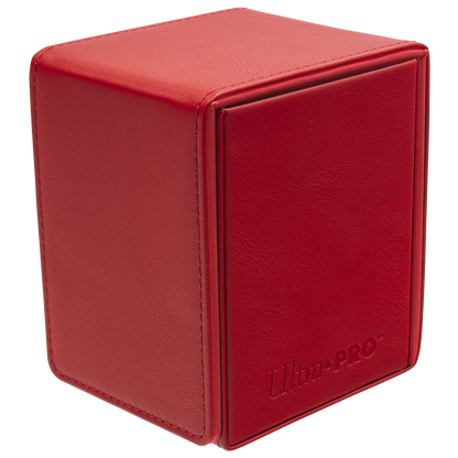 Ultra Pro UP15924 Vivid Alcove Flip Deck Box - Red - Good Games