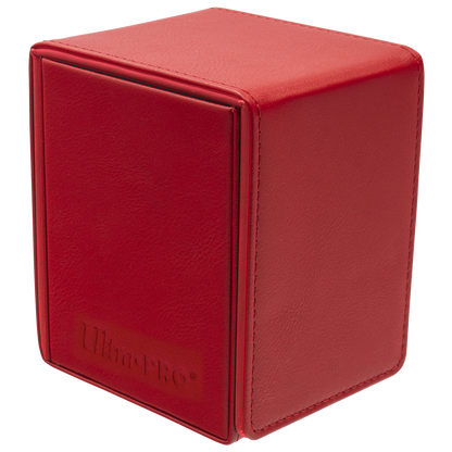 Ultra Pro UP15924 Vivid Alcove Flip Deck Box - Red - Good Games