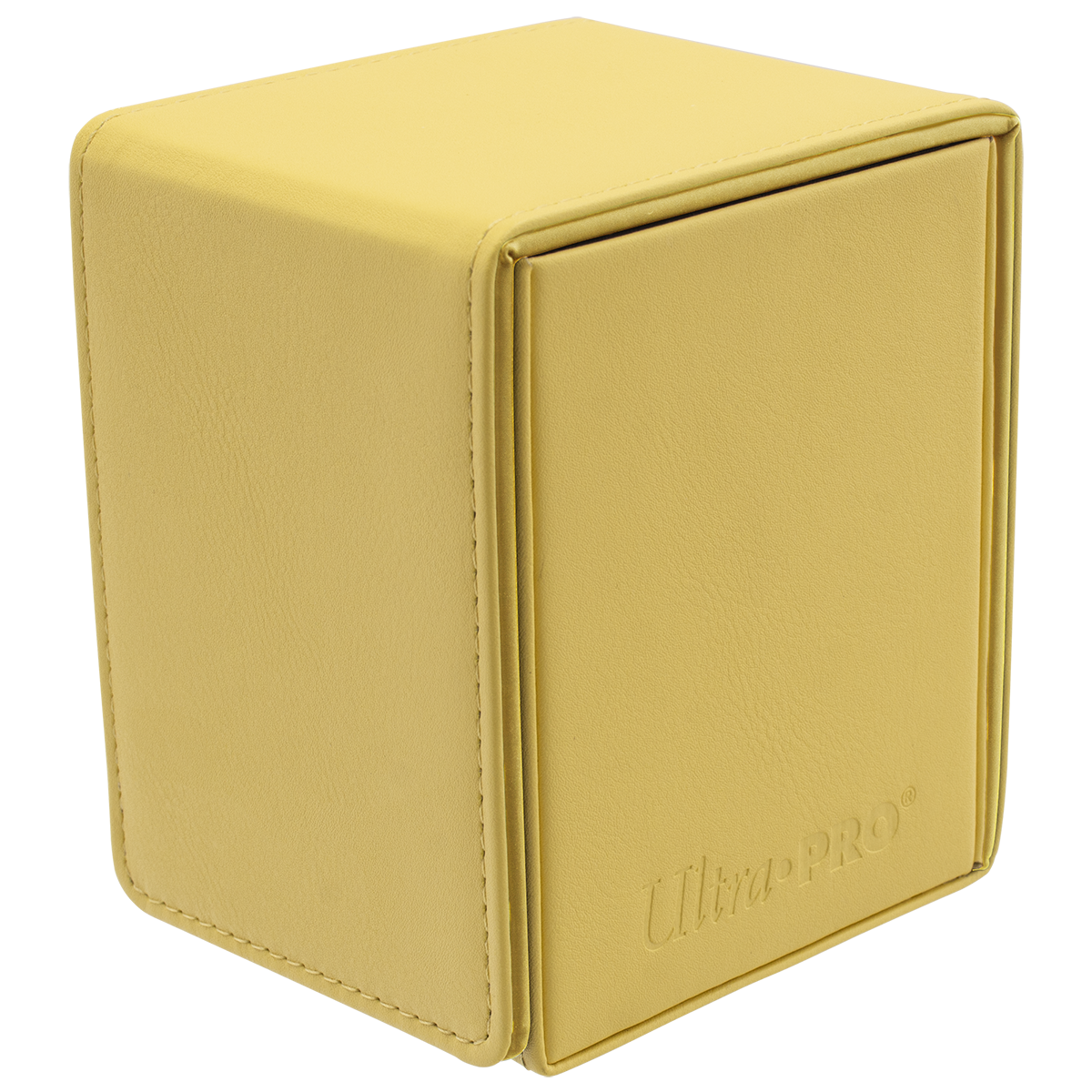 Ultra Pro - UP15926 Vivid Alcove Flip Deck Box - Yellow - Good Games