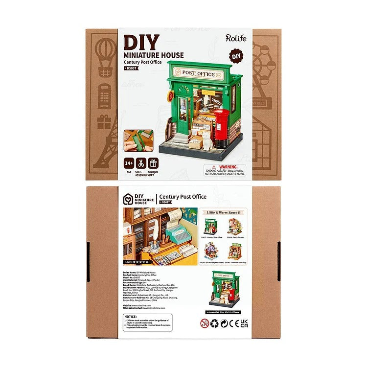 Diy Mini House Century Post Office - Good Games