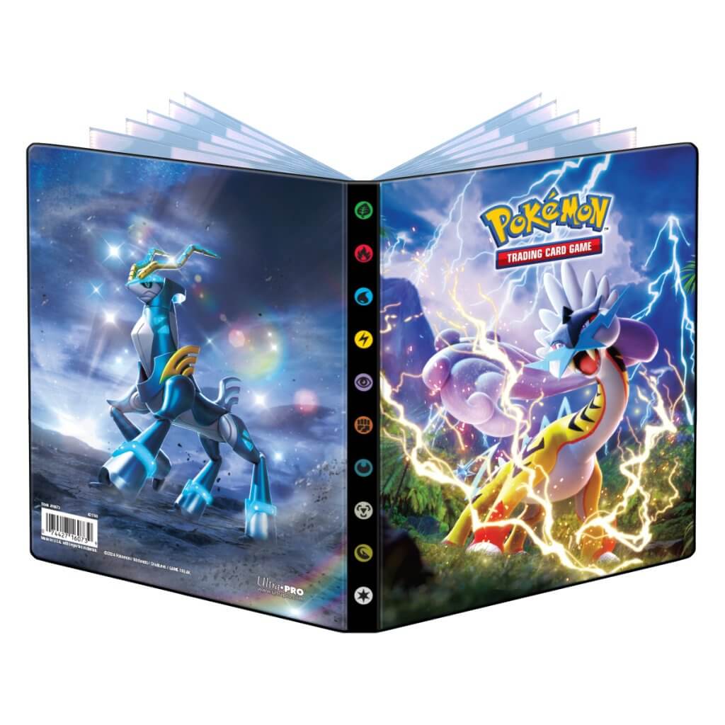 Ultra Pro Pokemon - Portfolio 4 Pocket Scarlet & Violet 5 Temporal Forces - Good Games