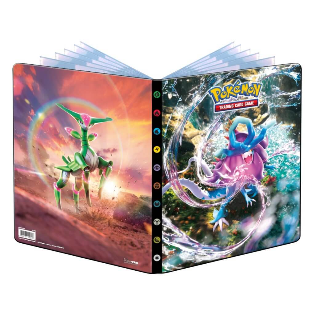 Ultra Pro Pokemon - Portfolio 9 Pocket Scarlet & Violet 5 Temporal Forces - Good Games