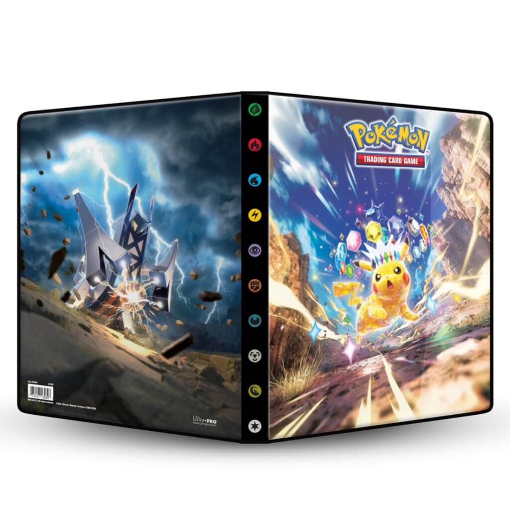 Ultra Pro Pokemon - 9 Pocket Portfolio Scarlet &amp; Violet 8 Surging Sparks