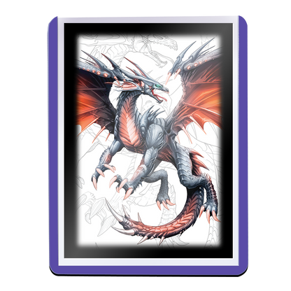 Ultra Pro UP16160 Purple Border Toploaders 25-Piece Set 3" x 4" - Good Games