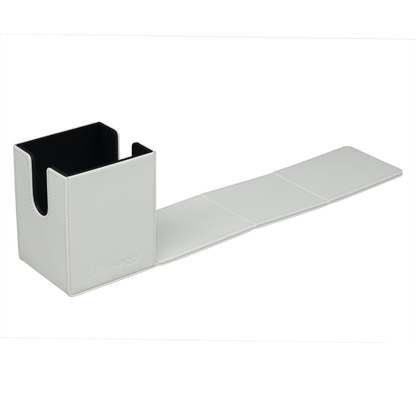 Ultra Pro - UP16179 Vivid Alcove Flip Deck Box - White - Good Games