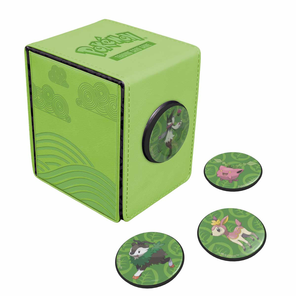 ULTRA PRO Pok̩mon - Morning Meadow Alcove 4- Click Deck Box - Good Games