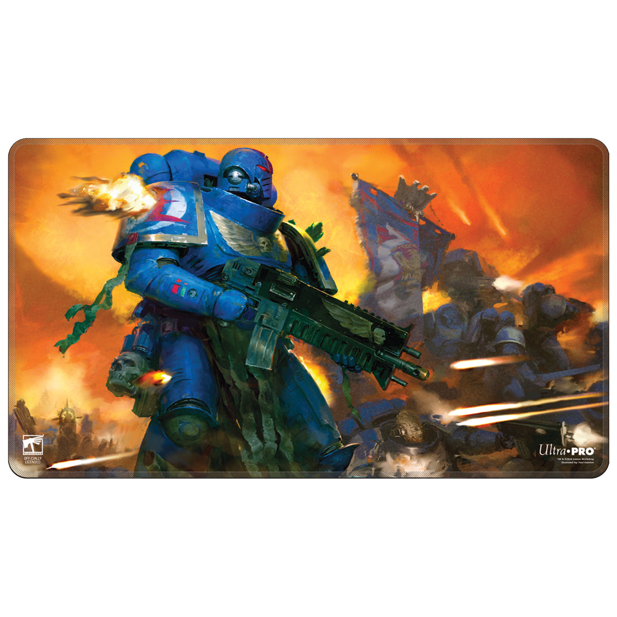 Ultra Pro: Space Marines - Adeptus Astartes Playmat - Stitched for Warhammer 40k (Preorder) - Good Games