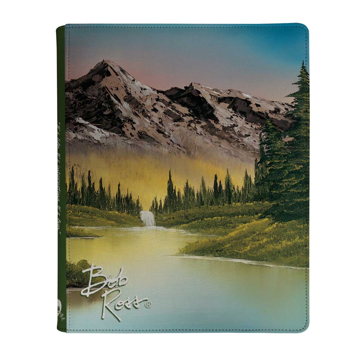 Ultra Pro: Bob Ross Mountain Retreat 9-Pocket Zippered PRO-Binder - Good Games