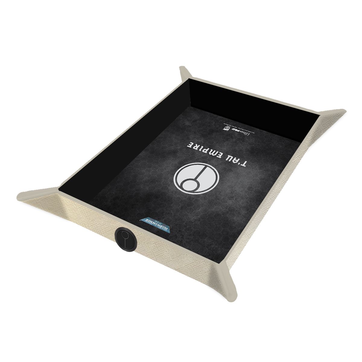 Ultra Pro: UP16554 T&#39;au Empire Codex Aligned Folding Dice Tray Premium for Warhammer 40k - Good Games