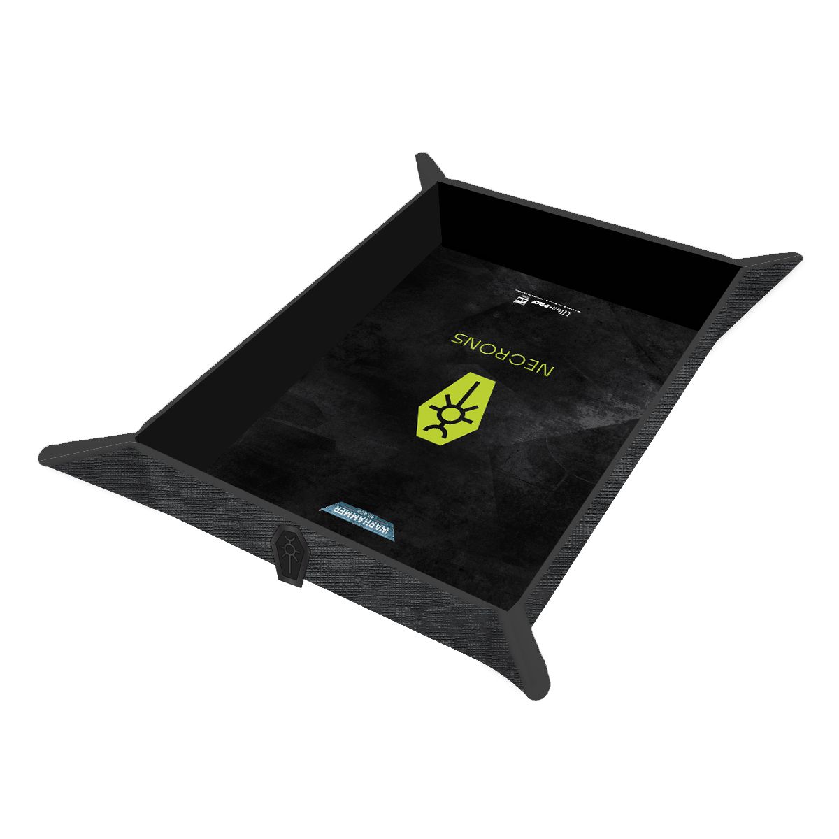 Ultra Pro: UP16561 Necron Codex Aligned Folding Dice Tray Premium for Warhammer 40k - Good Games