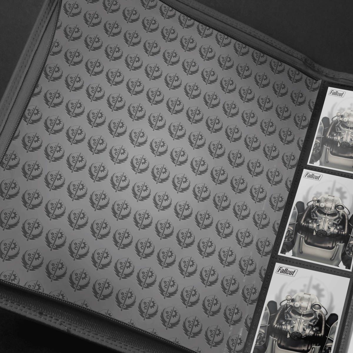 Ultra Pro: Brotherhood of Steel 9-Pocket Zippered PRO Binder for Bethesda - Fallout - (Preorder) - Good Games