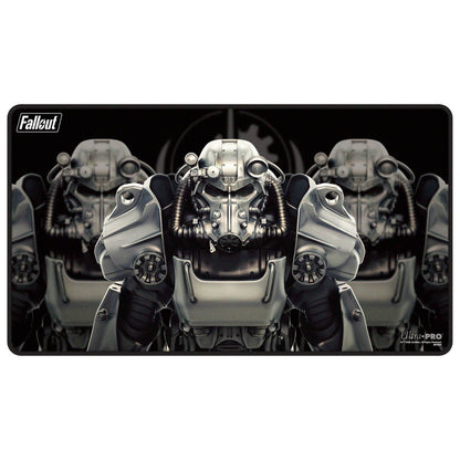 Ultra Pro: Brotherhood of Steel Black-Stitched Playmat for Bethesda - Fallout - (Preorder) - Good Games