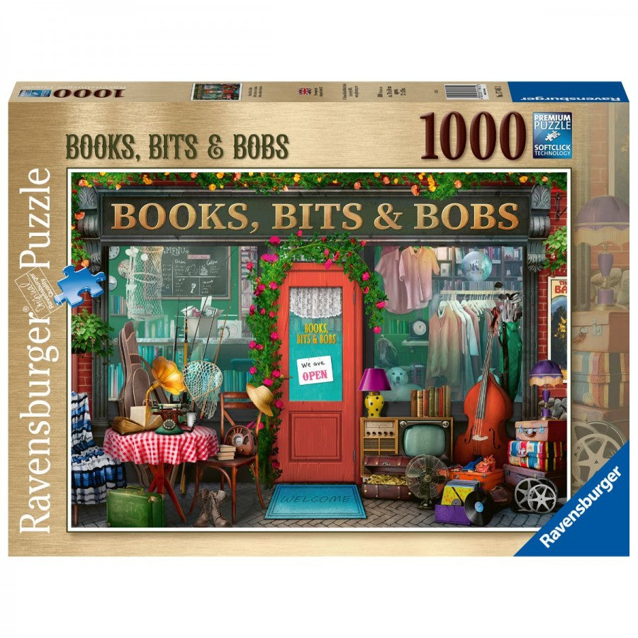 Ravensburger - Books Bits & Bobs 1000 Piece Jigsaw - Good Games