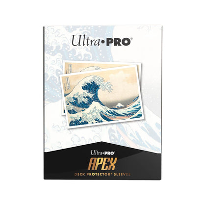 Ultra Pro: The Great Wave off Kanagawa 105ct APEX Deck Protector Sleeves - Good Games
