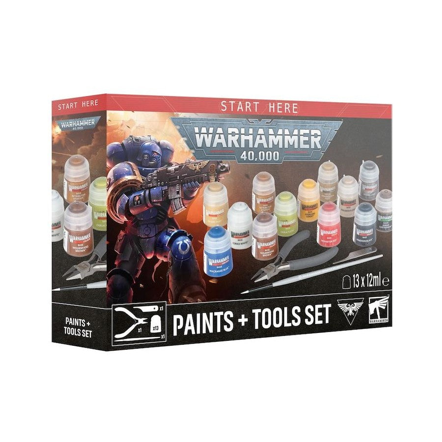 Warhammer 40000 Paints And Tools (60-12)