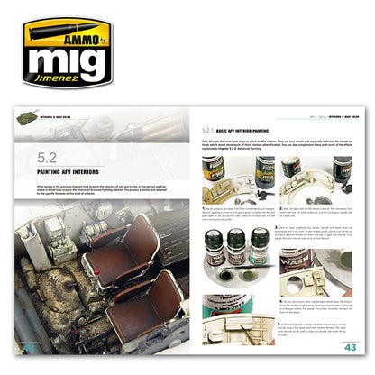 Ammo by MIG - Book - Encyclopedia Of Armour Modelling Techniques – Vol. 2 Interiors & Base Color - Good Games