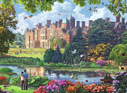 Ravensburger - Happy Days No. 5 Royal Residences 4 x 500 Piece Jigsaw - Good Games