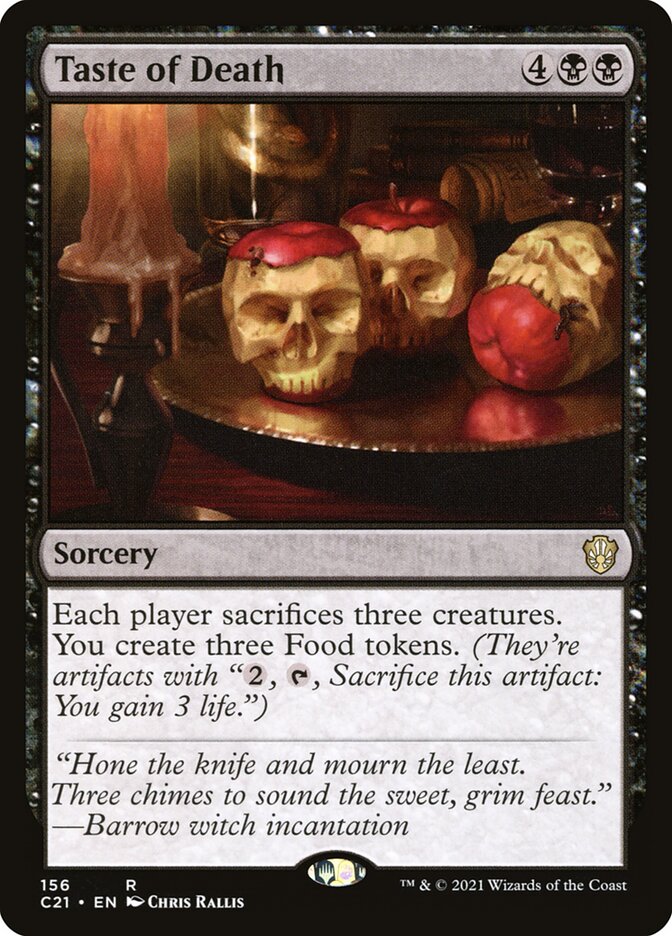 Taste of Death 156/81 (Commander 2021) 