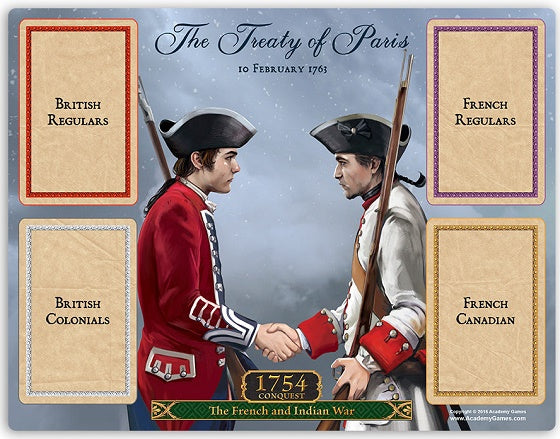 BoA 1754 Conquest Treaty of Paris Board