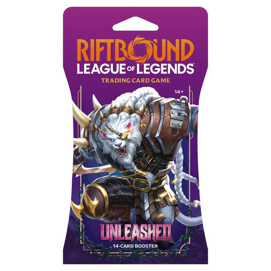 Riftbound: League of Legends TCG – Unleashed Booster Pack (Preorder)