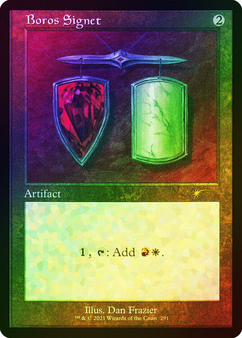Boros Signet 291 (Secret Lair Drop Series)  - Retro Etched Foil
