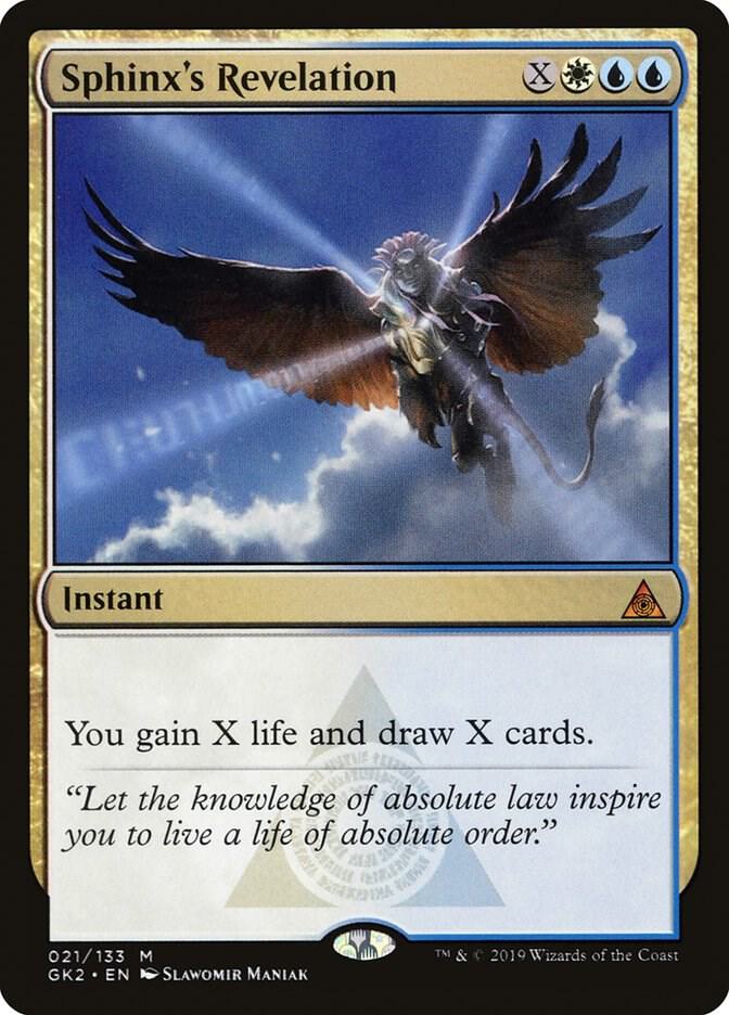 Sphinx's Revelation 21 (Ravnica Allegiance: Guild Kits) 