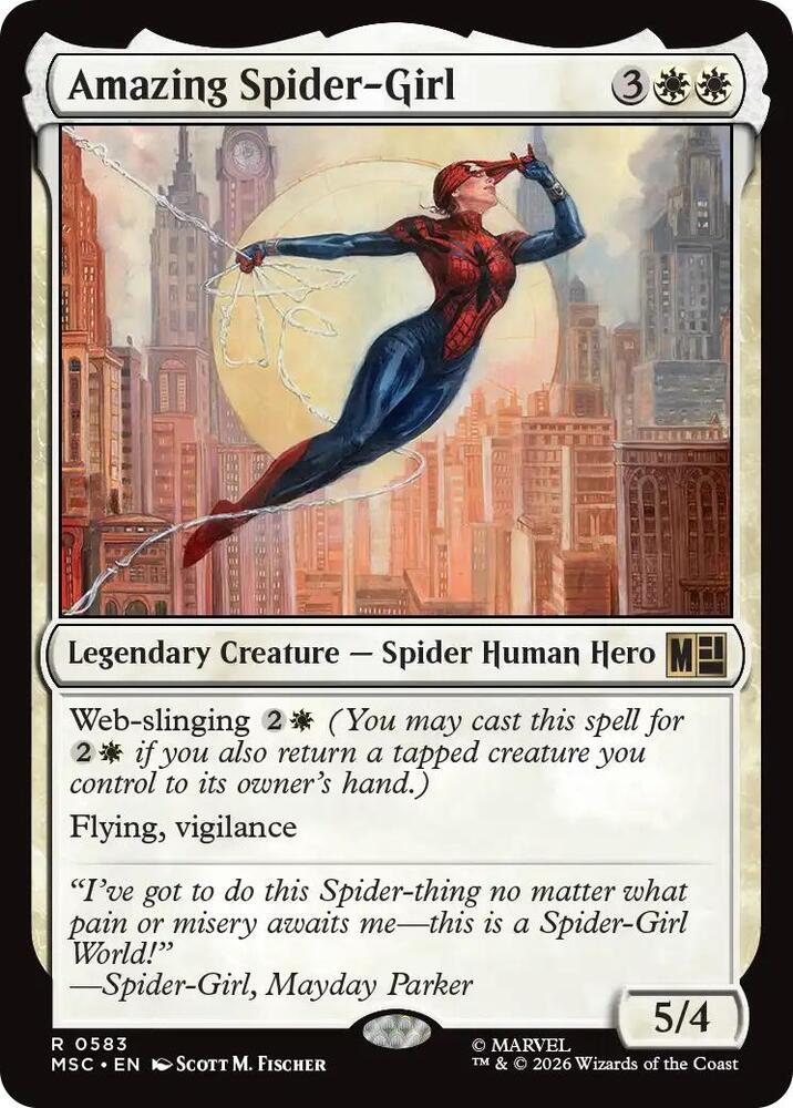 Amazing Spider Girl 583 (Commander: Marvel Super Heroes) 