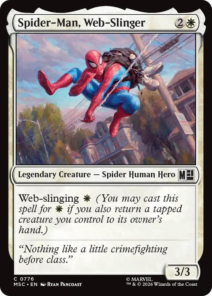 Spider-Man, Web-Slinger 776 (Commander: Marvel Super Heroes) 