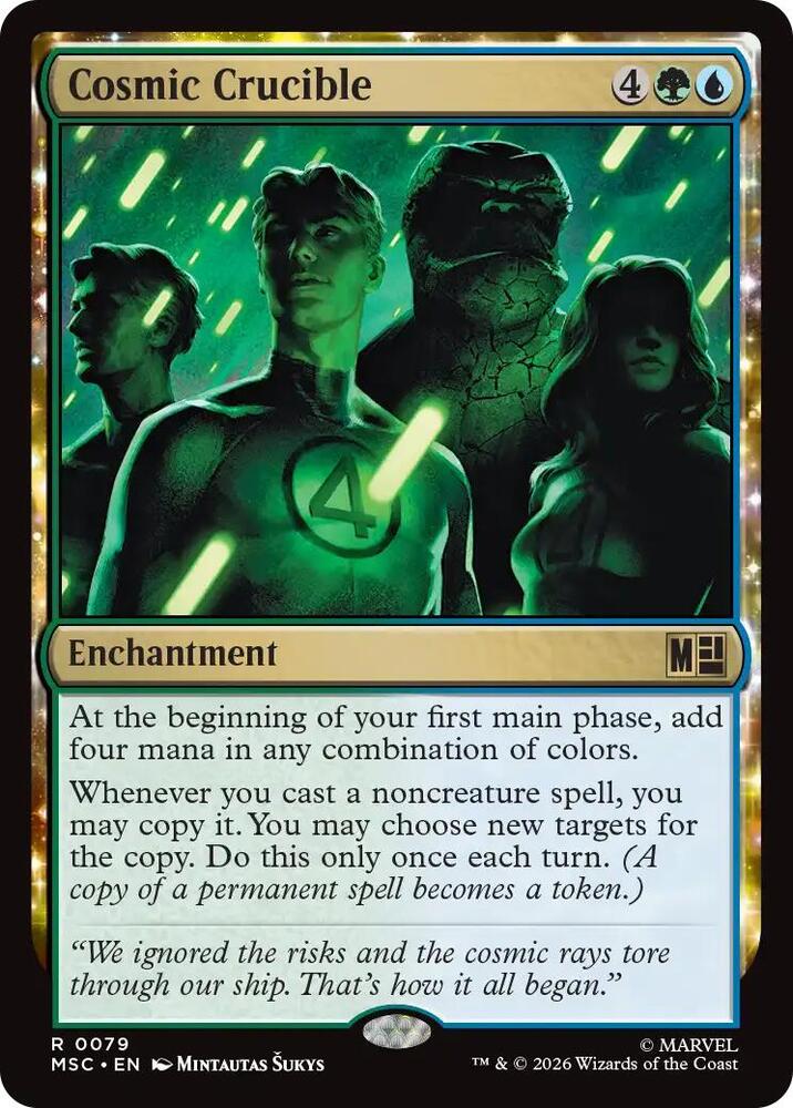 Cosmic Crucible 79 (Commander: Marvel Super Heroes)  - Surge Foil