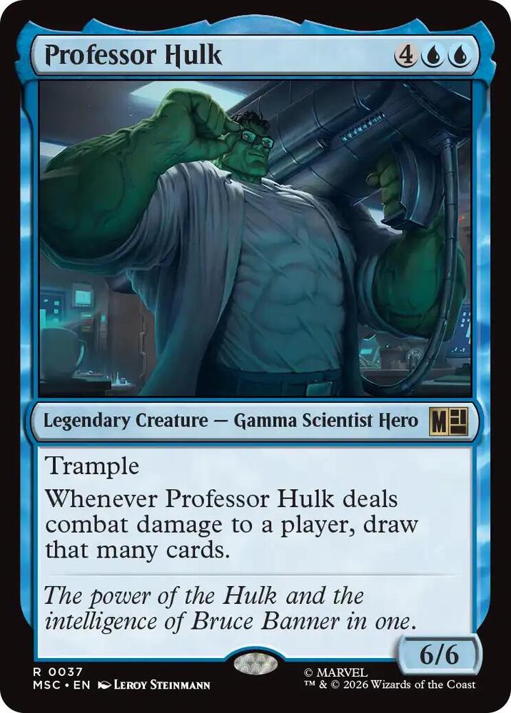 Professor Hulk 37 (Commander: Marvel Super Heroes)  - Surge Foil