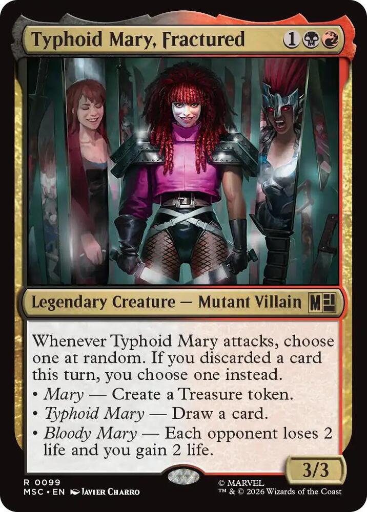 Typhoid Mary, Fractured 99 (Commander: Marvel Super Heroes) 
