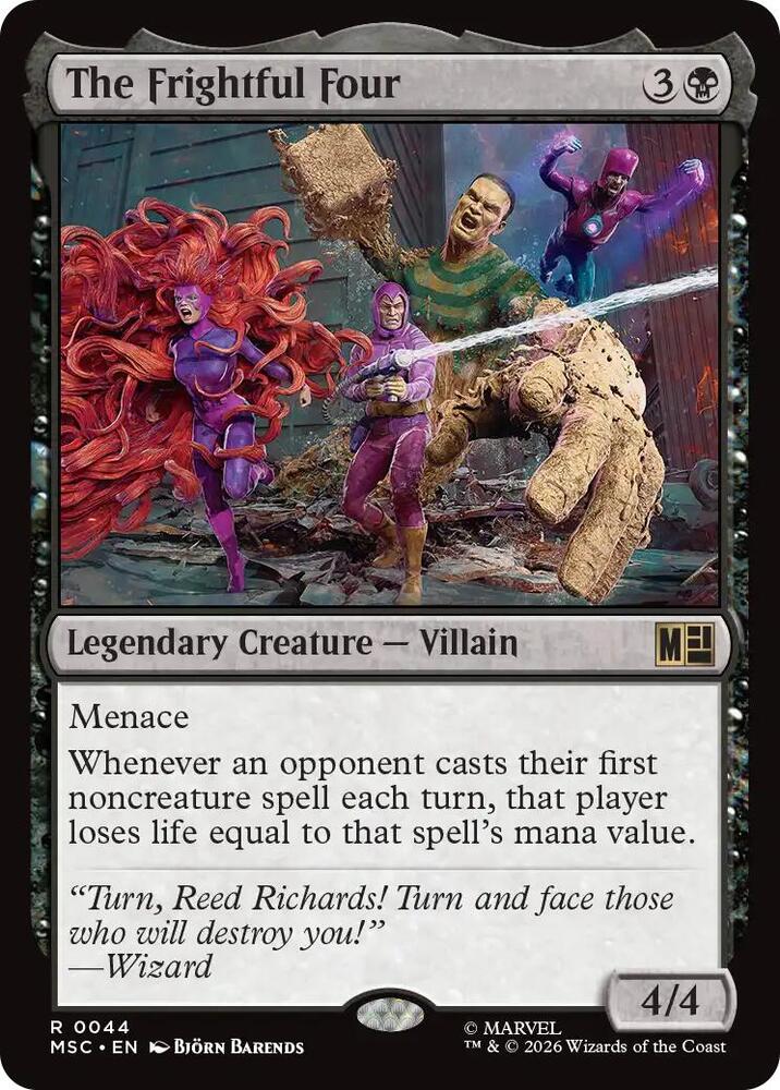 The Frightful Four 44 (Commander: Marvel Super Heroes) 