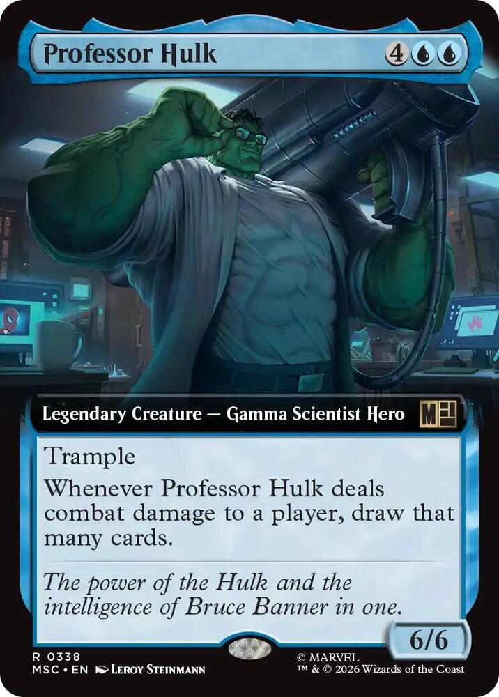 Professor Hulk 338 (Commander: Marvel Super Heroes)  - Extended Art