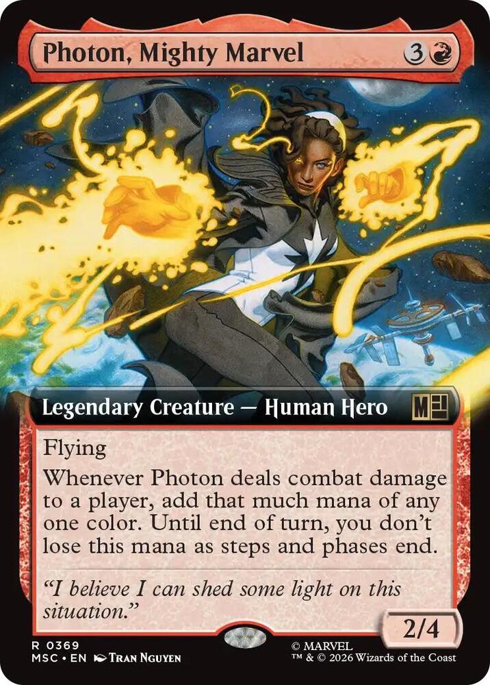 Photon, Mighty Marvel 369 (Commander: Marvel Super Heroes)  - Extended Art