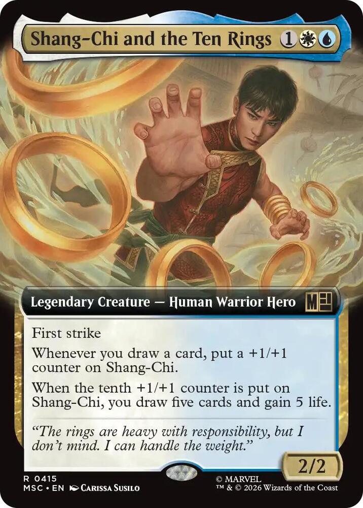 Shang-Chi and the Ten Rings 415 (Commander: Marvel Super Heroes)  - Extended Art