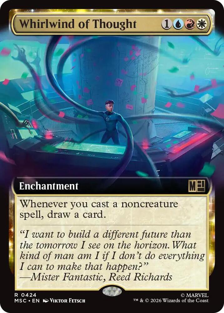 Whirlwind of Thought 424 (Commander: Marvel Super Heroes)  - Extended Art