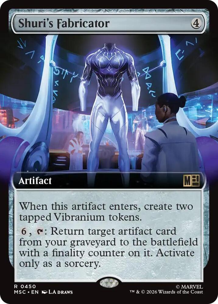 Shuri's Fabricator 450 (Commander: Marvel Super Heroes)  - Extended Art