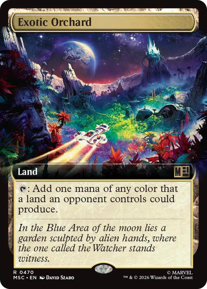 Exotic Orchard 470 (Commander: Marvel Super Heroes)  - Extended Art