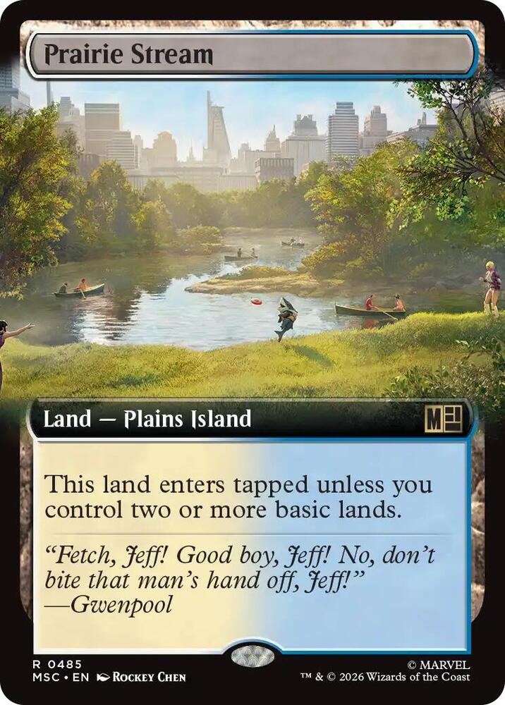 Prairie Stream 485 (Commander: Marvel Super Heroes)  - Extended Art