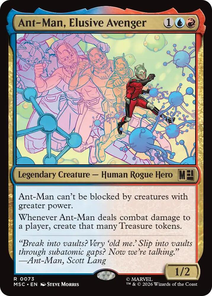 Ant-Man, Elusive Avenger 73 (Commander: Marvel Super Heroes)  - Surge Foil